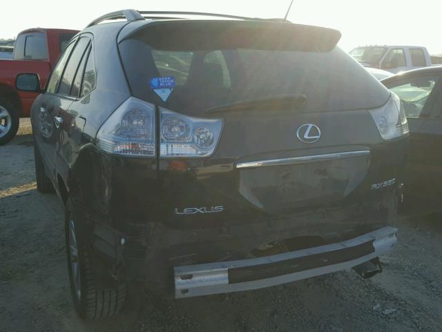 2T2HK31U28C080933 - 2008 LEXUS RX 350 BLACK photo 3