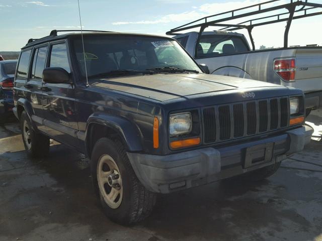 1J4FT48S41L617989 - 2001 JEEP CHEROKEE S BLUE photo 1