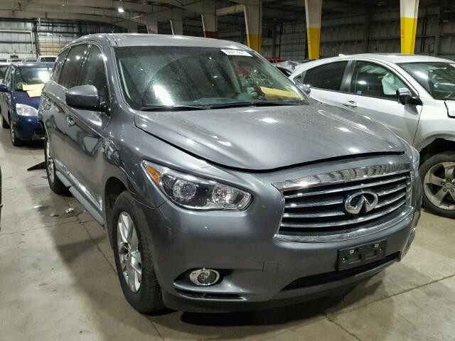 5N1AL0MM6FC546216 - 2015 INFINITI QX60 GRAY photo 1