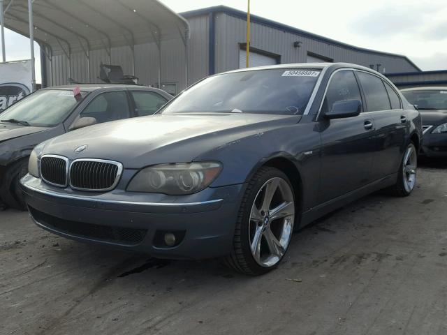 WBAHN83546DT63801 - 2006 BMW 750 LI BLUE photo 2