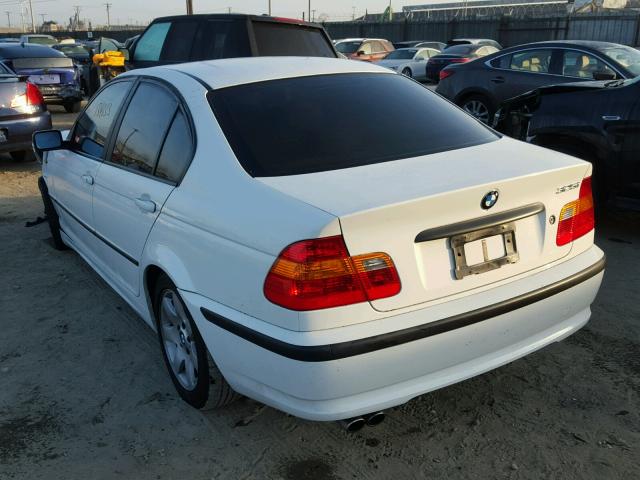 WBAAZ33453KP81789 - 2003 BMW 325 I WHITE photo 3