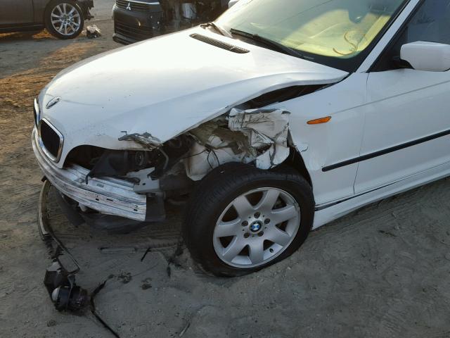 WBAAZ33453KP81789 - 2003 BMW 325 I WHITE photo 9