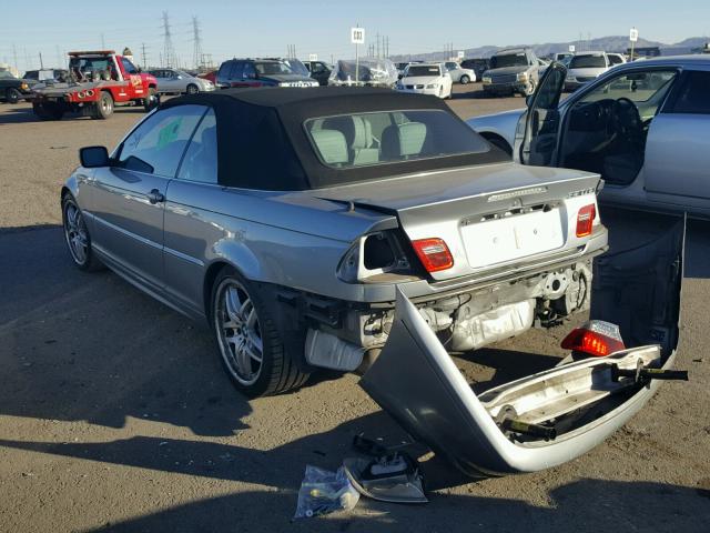 WBABW53466PZ42635 - 2006 BMW 330 CI SILVER photo 3