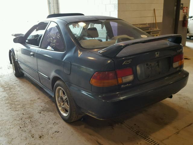 1HGEJ8147TL014677 - 1996 HONDA CIVIC EX შავი ფოტო 3
