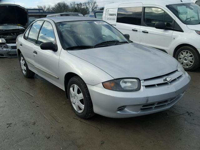 1G1JC52F747177449 - 2004 CHEVROLET CAVALIER SILVER photo 1