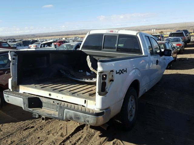 1FTFX1EF4DKF27770 - 2013 FORD F150 SUPER WHITE photo 4