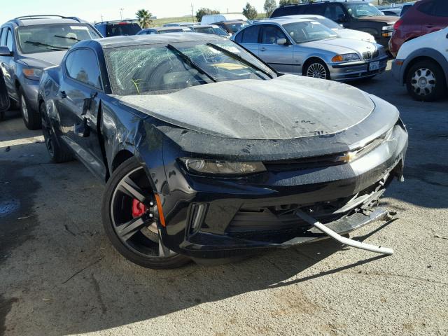 1G1FB1RS6H0148737 - 2017 CHEVROLET CAMARO LT BLACK photo 1