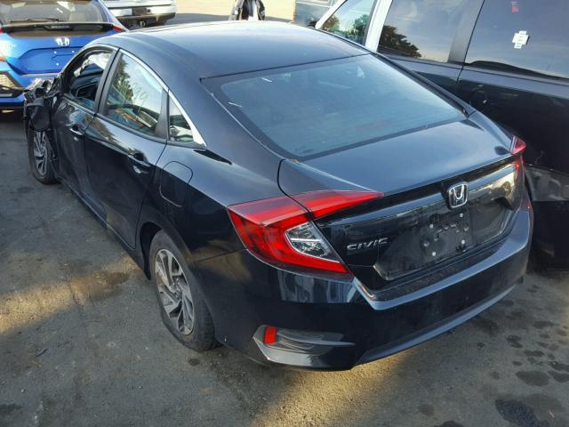 2HGFC2F70GH505822 - 2016 HONDA CIVIC EX BLACK photo 3