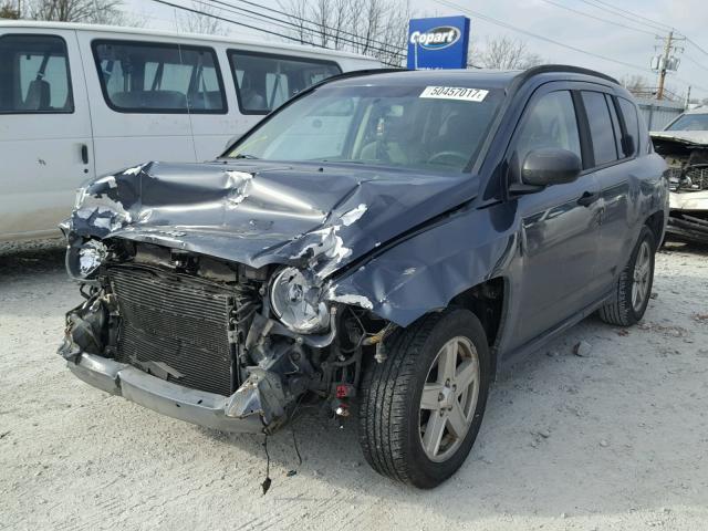 1J8FT47W17D124132 - 2007 JEEP COMPASS BLUE photo 2