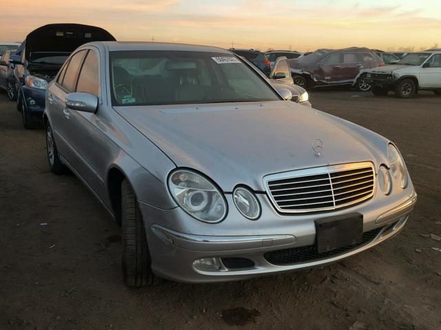 WDBUF82J75X170700 - 2005 MERCEDES-BENZ E 320 4MAT SILVER photo 1