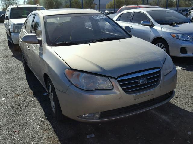 KMHDU46D47U226855 - 2007 HYUNDAI ELANTRA GL GOLD photo 1