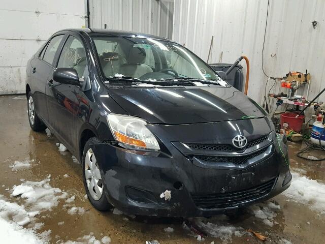 JTDBT923981283693 - 2008 TOYOTA YARIS BLACK photo 1