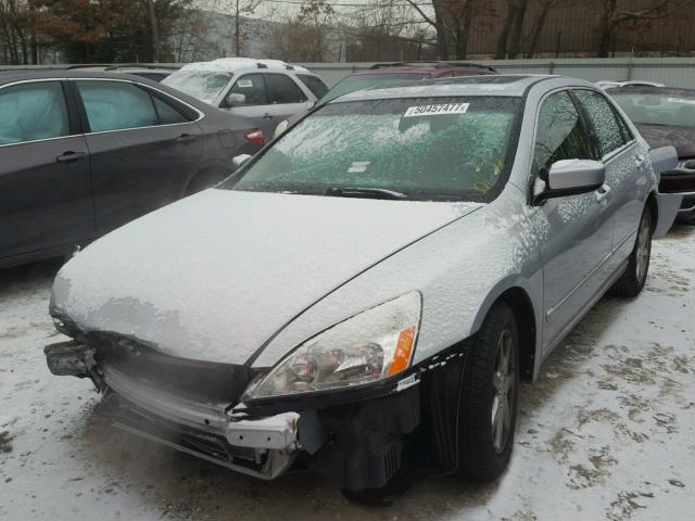 1HGCM66554A051311 - 2004 HONDA ACCORD EX SILVER photo 2