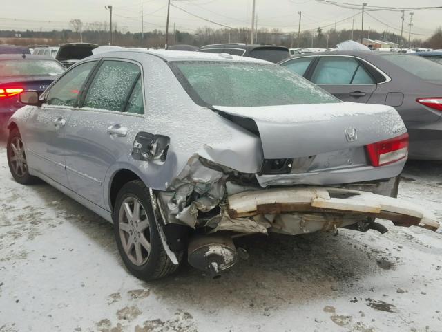 1HGCM66554A051311 - 2004 HONDA ACCORD EX SILVER photo 3