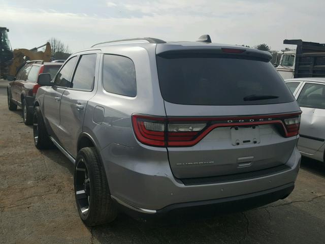 1C4RDHAG5FC953185 - 2015 DODGE DURANGO SX SILVER photo 3