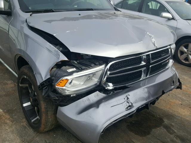 1C4RDHAG5FC953185 - 2015 DODGE DURANGO SX SILVER photo 9