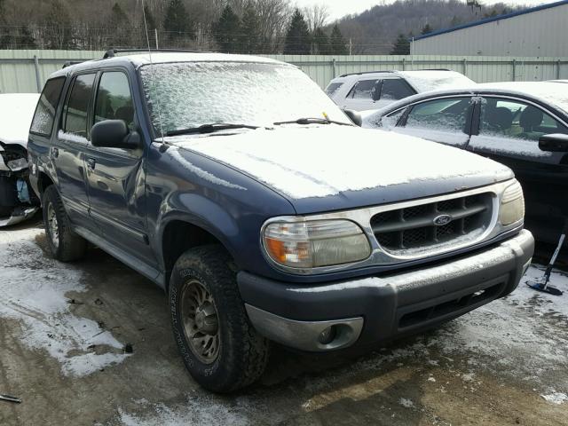 1FMZU73E9YZC65062 - 2000 FORD EXPLORER X BLUE photo 1