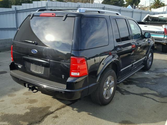 1FMDU75W33ZB02819 - 2003 FORD EXPLORER L BLACK photo 4