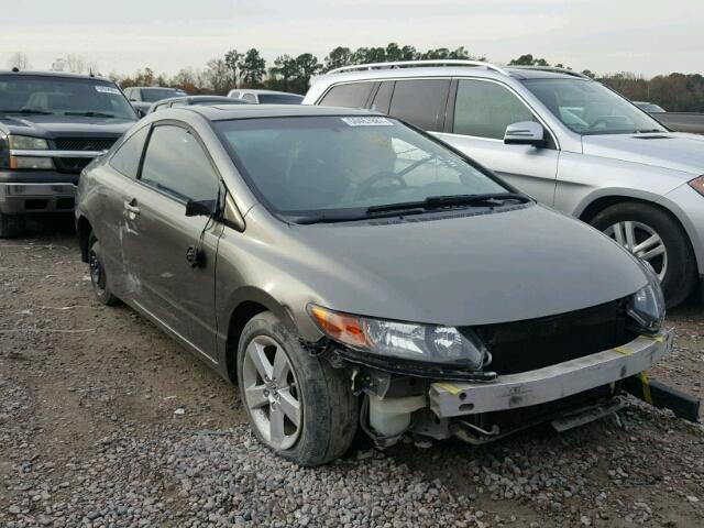 2HGFG12847H576521 - 2007 HONDA CIVIC EX GRAY photo 1