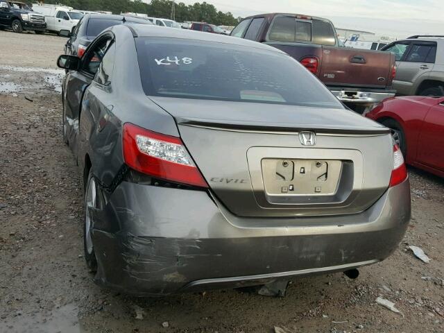 2HGFG12847H576521 - 2007 HONDA CIVIC EX ნაცრისფერი ფოტო 10