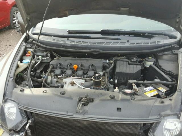 2HGFG12847H576521 - 2007 HONDA CIVIC EX ნაცრისფერი ფოტო 7