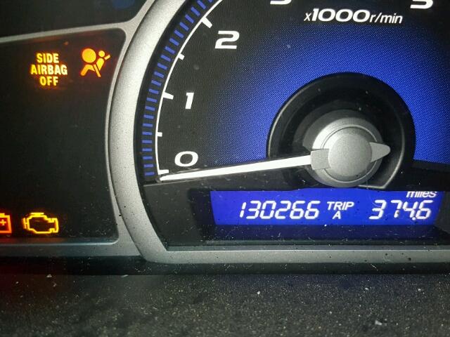 2HGFG12847H576521 - 2007 HONDA CIVIC EX ნაცრისფერი ფოტო 8