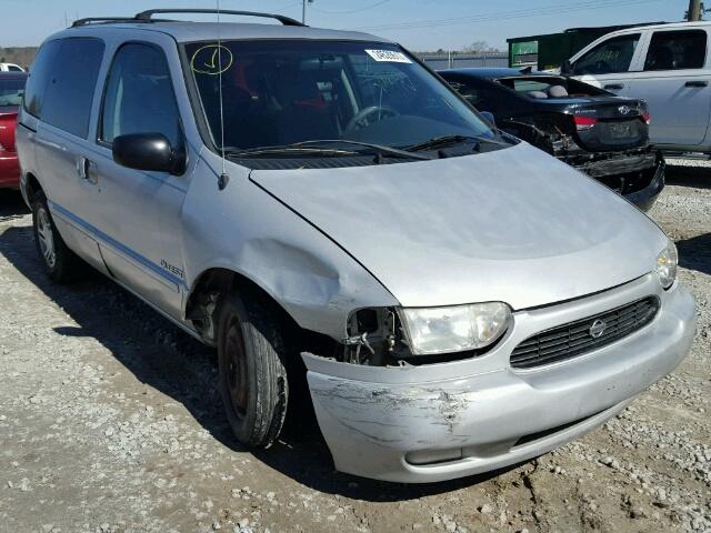 4N2XN11T1YD829918 - 2000 NISSAN QUEST SE SILVER photo 1