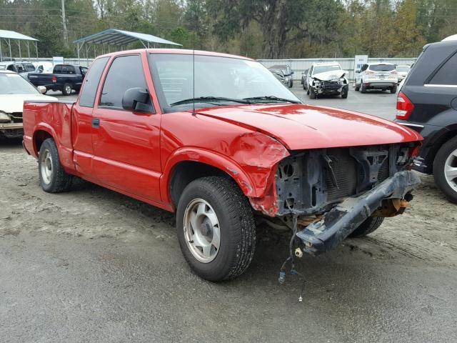 1GTCS19W2Y8245027 - 2000 GMC SONOMA RED photo 1