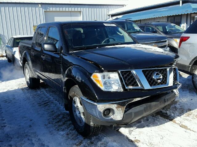 1N6AD07W86C463852 - 2006 NISSAN FRONTIER C BLACK photo 1