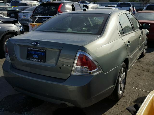 3FAHP07149R103146 - 2009 FORD FUSION SE GREEN photo 4