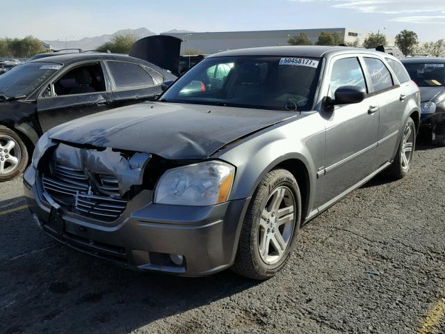 2D8GV58255H526633 - 2005 DODGE MAGNUM R/T CHARCOAL photo 2