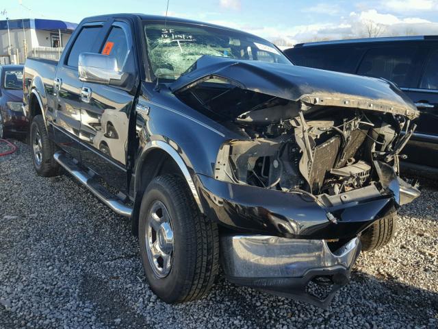 1FTPW14536FA13811 - 2006 FORD F150 SUPER BLACK photo 1