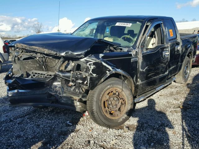 1FTPW14536FA13811 - 2006 FORD F150 SUPER BLACK photo 2