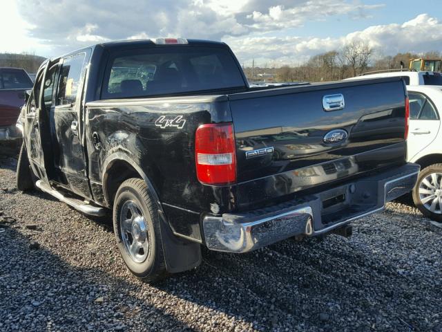 1FTPW14536FA13811 - 2006 FORD F150 SUPER BLACK photo 3