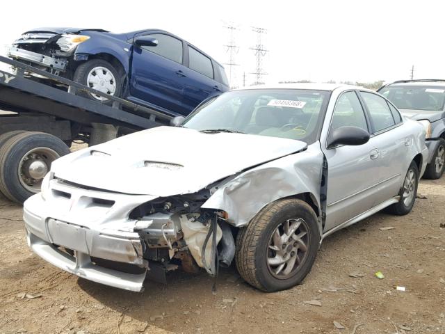 1G2NF52E54M696769 - 2004 PONTIAC GRAND AM S ვერცხლისფერი ფოტო 2
