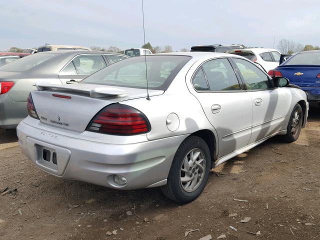 1G2NF52E54M696769 - 2004 PONTIAC GRAND AM S ვერცხლისფერი ფოტო 4
