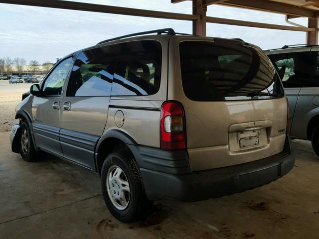 1GMDU03E21D187213 - 2001 PONTIAC MONTANA TAN photo 3