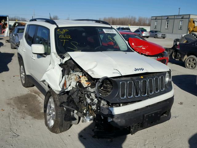 ZACCJBBT0FPB72281 - 2015 JEEP RENEGADE L WHITE photo 1