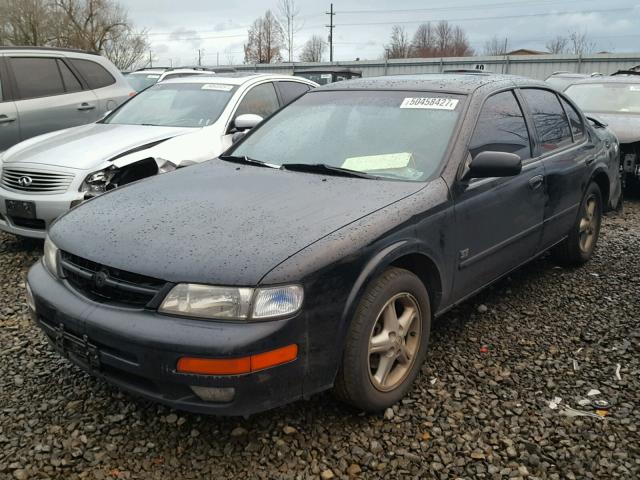 JN1CA21A6XT707337 - 1999 NISSAN MAXIMA GLE BLACK photo 2