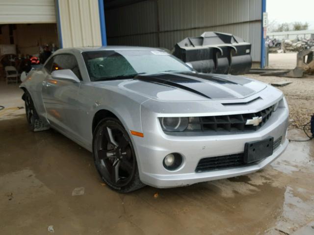 2G1FK1EJ9A9114736 - 2010 CHEVROLET CAMARO SS SILVER photo 1