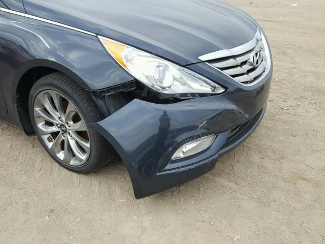 5NPEC4AB8BH316241 - 2011 HYUNDAI SONATA SE BLACK photo 10