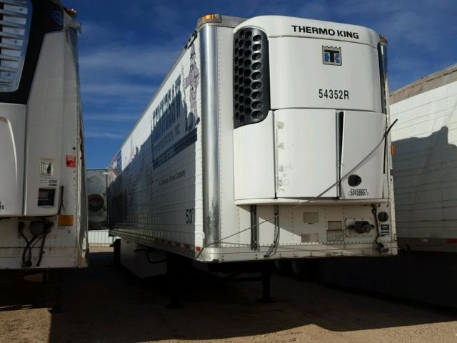 1GRAA0625DW702995 - 2013 GREAT DANE TRAILER REEFER WHITE photo 1