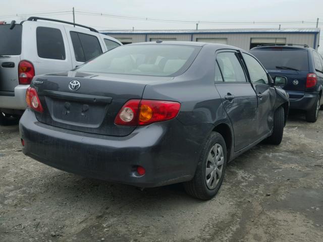 JTDBU4EE7AJ059129 - 2010 TOYOTA COROLLA BA GRAY photo 4