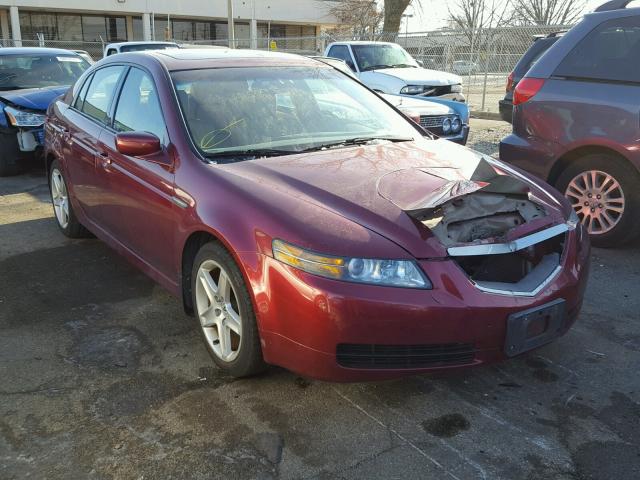 19UUA66264A038053 - 2004 ACURA TL RED photo 1