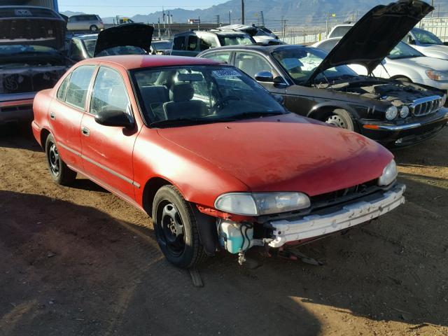 1Y1SK5263SZ063279 - 1995 GEO PRIZM BASE أحمر صورة 1