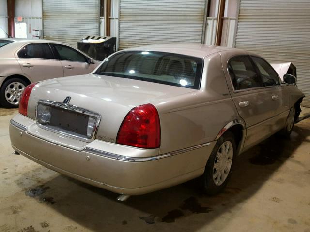 1LNHM81WX5Y617788 - 2005 LINCOLN TOWN CAR S TAN photo 4