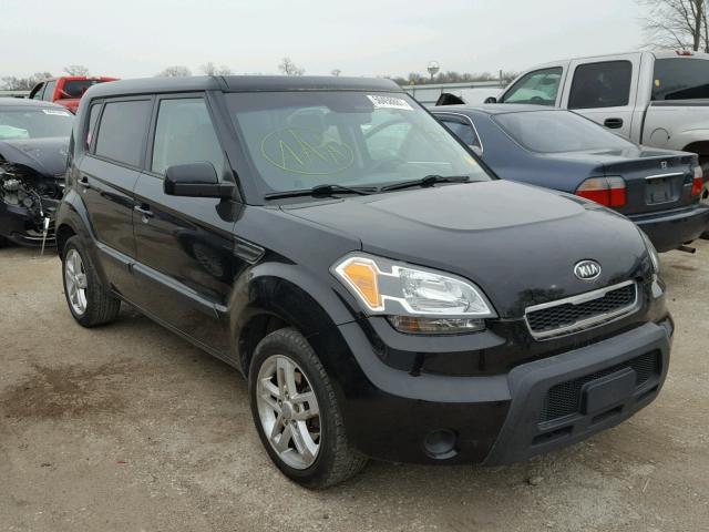 KNDJT2A24B7711430 - 2011 KIA SOUL + BLACK photo 1