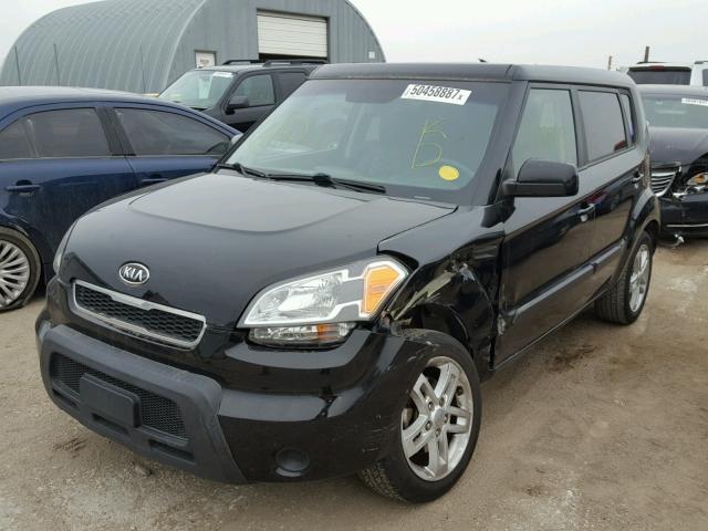 KNDJT2A24B7711430 - 2011 KIA SOUL + BLACK photo 2