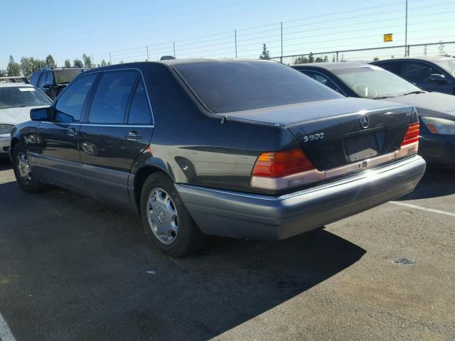 WDBGA51E6SA252222 - 1995 MERCEDES-BENZ S 500 CHARCOAL photo 3