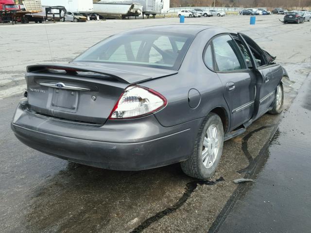 1FAHP56S73A230532 - 2003 FORD TAURUS SEL GRAY photo 4